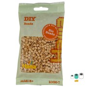 Perlas de planchar Hama Bio - MIDI 5 mm - Beige (n°27) x1000|raw }}
