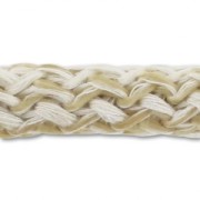 Cuerda trenzada 12 mm Crema/beige x3m|raw }}