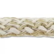 Cuerda trenzada 12 mm Crema/beige x3m