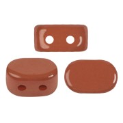 Cuentas de vidrio Lipsi® de Puca® 4x6 mm - La Divine Terracotta x10g
