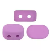 Cuentas de vidrio Lipsi® de Puca® 4x6 mm - La Divine Lilac Mate x10g