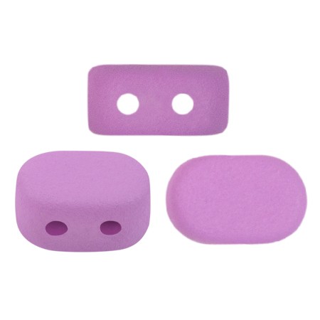 Cuentas de vidrio Lipsi® de Puca® 4x6 mm - La Divine Lilac Mate x10g