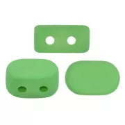 Cuentas de vidrio Lipsi® de Puca® 4x6 mm - La Divine Pistacho Mat x10g