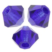 Preciosa spinning beads - Bead rondelle 3 mm - Azul cobalto x30