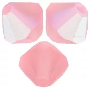 Preciosa Bicones - Cuenta rondelle 4 mm - Rosa Melocotón AB Mate x30