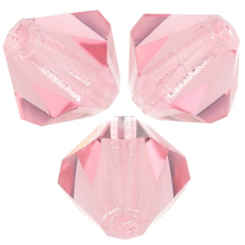 Preciosa rondelle beads - Bead 4 mm - Rose Peach x30