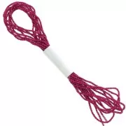 Hilo metalizado - Facetas Kreinik - para bordar - 1,7 mm - Fucsia (024) x2,5m