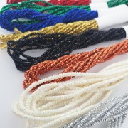 Hilo metalizado - Facetas Kreinik para bordar - 1,7 mm - Cuenta (032) x2,5m