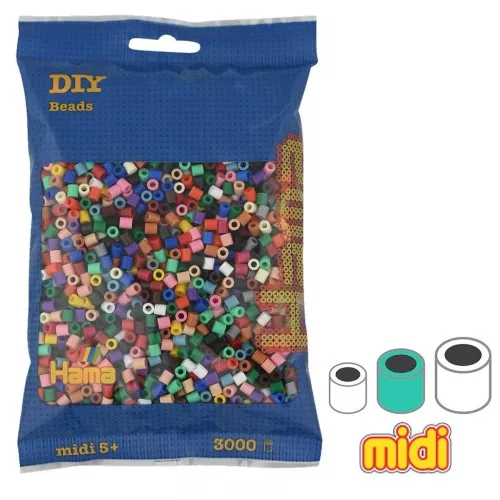 Surtido de HAMA Beads Mix Multicolor (n°67) x3000