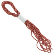 Hilo metalizado - Facetas Kreinik para bordar - 1,7 mm - Cobre (021) x2,5m