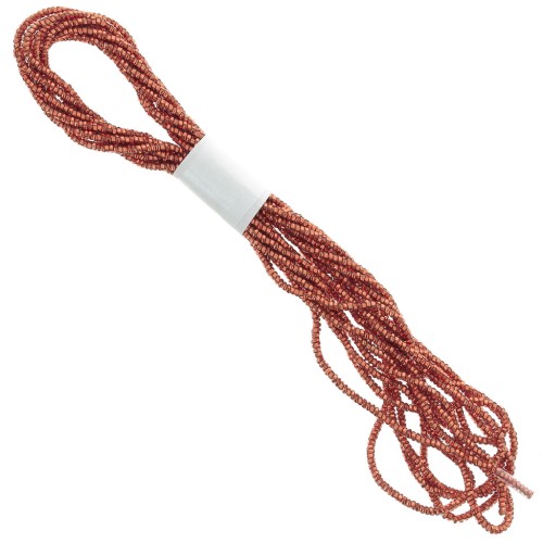 Hilo metalizado - Facetas Kreinik para bordar - 1,7 mm - Cobre (021) x2,5m