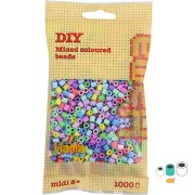 Surtido de HAMA Beads Multi Pastel (n°50) x1000|raw }}