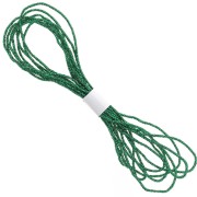 Hilo metalizado - Facetas Kreinik para bordar - 1,7 mm - Esmeralda (009) x2,5m