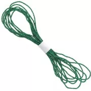 Hilo metalizado - Facetas Kreinik para bordar - 1,7 mm - Esmeralda (009) x2,5m