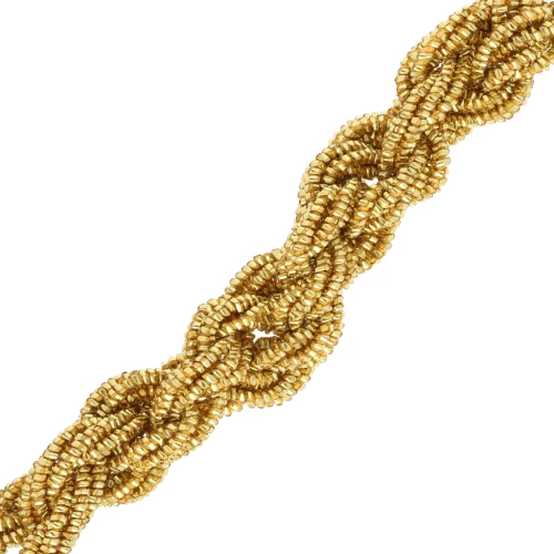 Hilo metalizado - Facetas Kreinik para bordar - 1,7 mm - Gold (002) x2,5m