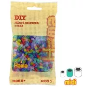 Surtido de HAMA Beads Multi Transparente (n°53) x1000