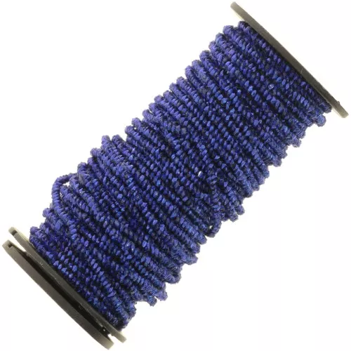 Hilo metálico - Facetas Kreinik para bordar - 1,7 mm - Azul Real (033L) x3m