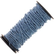 Hilo metálico Facetas Pequeñas Kreinik para bordar 0.9mm Azul claro (014) x3m