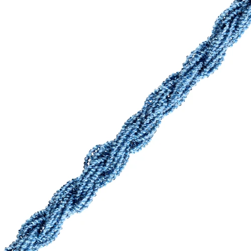 Hilo metálico Facetas Pequeñas Kreinik para bordar 0.9mm Azul claro (014) x3m