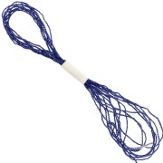 Hilo metalizado Facetas Pequeñas Kreinik para bordar 0.9mm Azul zafiro (051) x2.5m