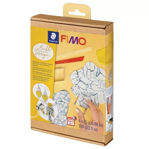 Kit de modelado Fimo - Efecto mármol x1