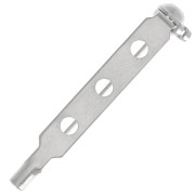 Soporte de broche 33 mm Plateado x1|raw }}