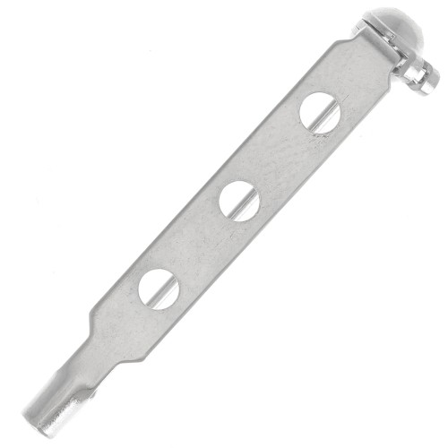 Soporte de broche 33 mm Plateado x1