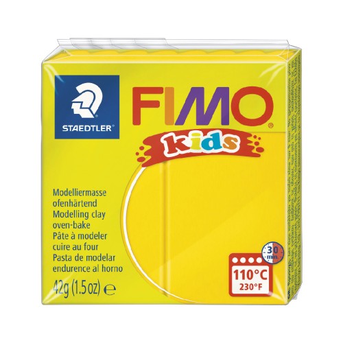 Pasta Fimo kids 42gr Amarillo (n°1)