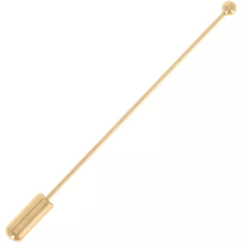Fíbula terminal bola 65 mm - Dorado x10