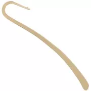 Marcapáginas 8,5 cm para decorar - Dorado x1