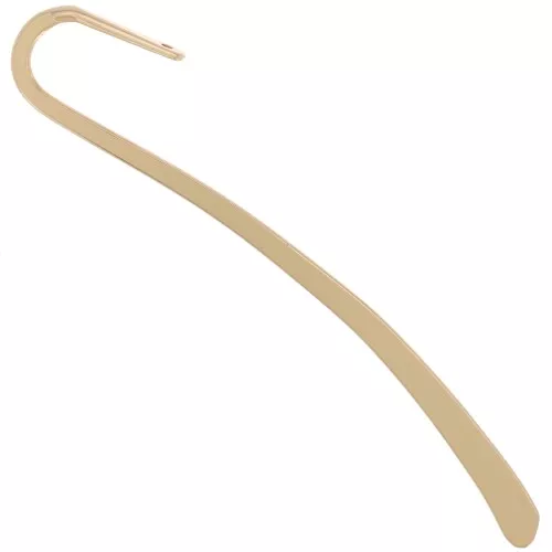 Marcapáginas 8,5 cm para decorar - Dorado x1