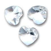 Corazones PureCrystal 6228 Crystal  Unfoiled 10,3x10 mm x6