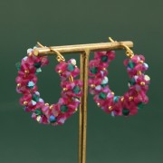 Preciosa rondelle - Cuenta 4 mm - Rose Peach Matt x30