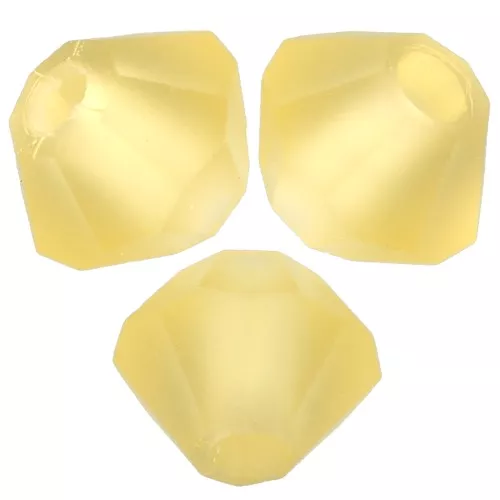 Preciosa rondelle beads - Bead 3 mm - Acid Yellow Matt x30