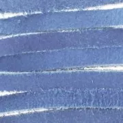 Cordón de ante 5 mm azul x 2 m