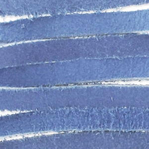 Cordón de ante 5 mm azul x 2 m