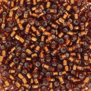 Miyuki Delica 10/0 DBM0144 - Silver Lined Dark Topaz x8g|raw }}