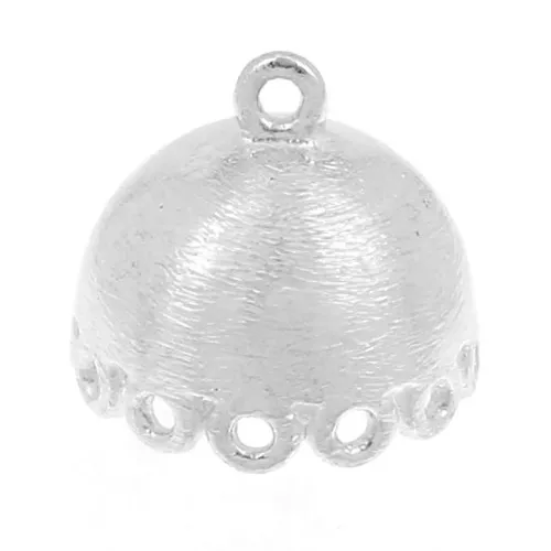 Colgante Jhumka 12 anillos - 11x12 mm - Plata 925 x1