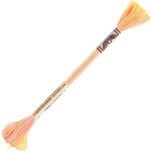 Hilo de bordar DMC Mouliné Color Variations - Ruibarbo y natillas (4100) x8m