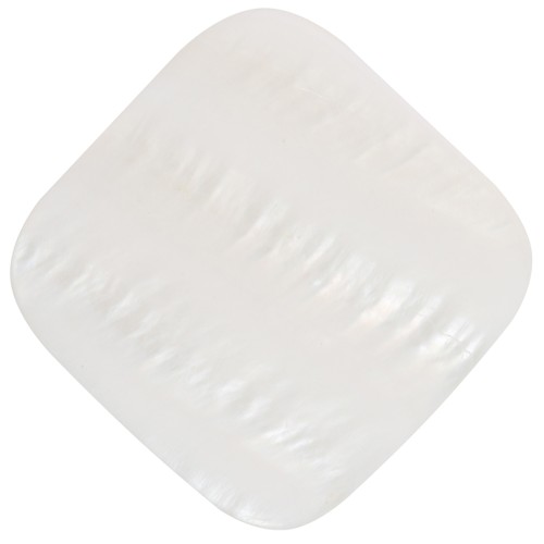 Cabujones de nácar diamante 22x22 mm Natural x2