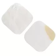 Cabujones de nácar diamante 22x22 mm Natural x2