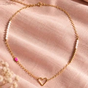 Cadena forçat ovalada de 2,4 mm - Gold filled (oro laminado) x20cm