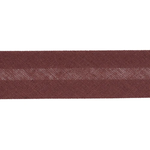 Cinta en poli-algodón 20 mm Marron x 1m