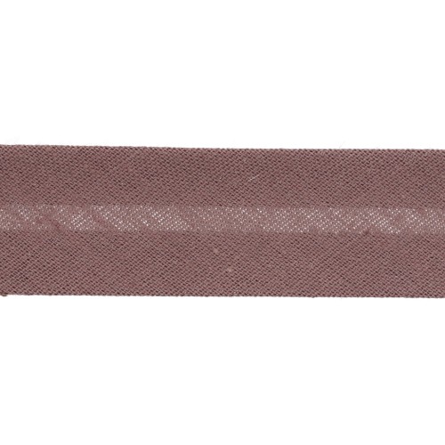 Cinta en poli-algodón 20 mm Beige Oscuro x 1m