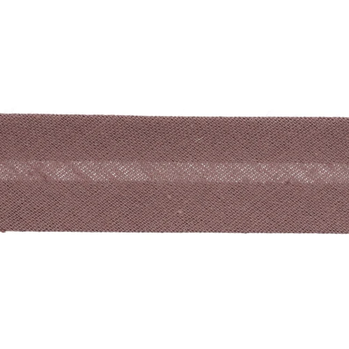 Cinta en poli-algodón 20 mm Beige Oscuro x 1m