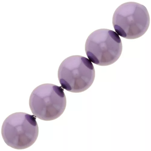 PureCrystal 5810 6 mm Perlas - Crystal Light Amethyst Pearl x10