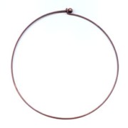 Gargantilla1.6 mm 12 cm cobrizo antiguo