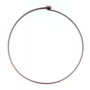 Gargantilla1.6 mm 12 cm cobrizo antiguo