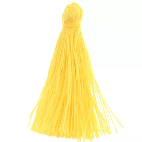 Pompón de algodón 27-30 mm Amarillo x1