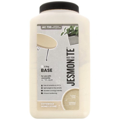 AC730 Jesmonite base de polvo - Cotswold miel Piedra x2.5kg
